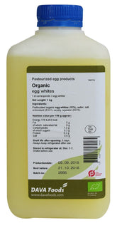 Blanc d'œuf liquide BIO 1 kg - DAVA FOODS